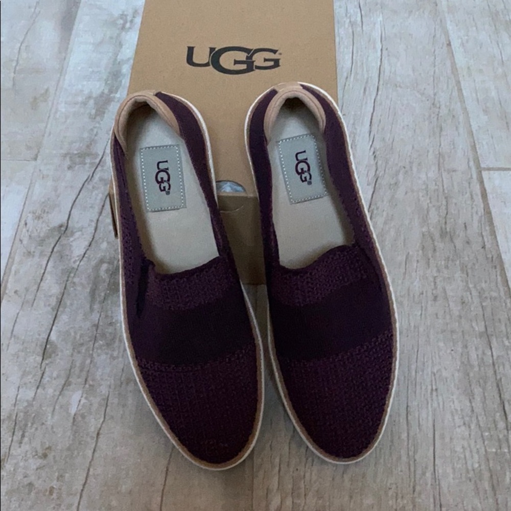 Ugg Burgundy Slip sons